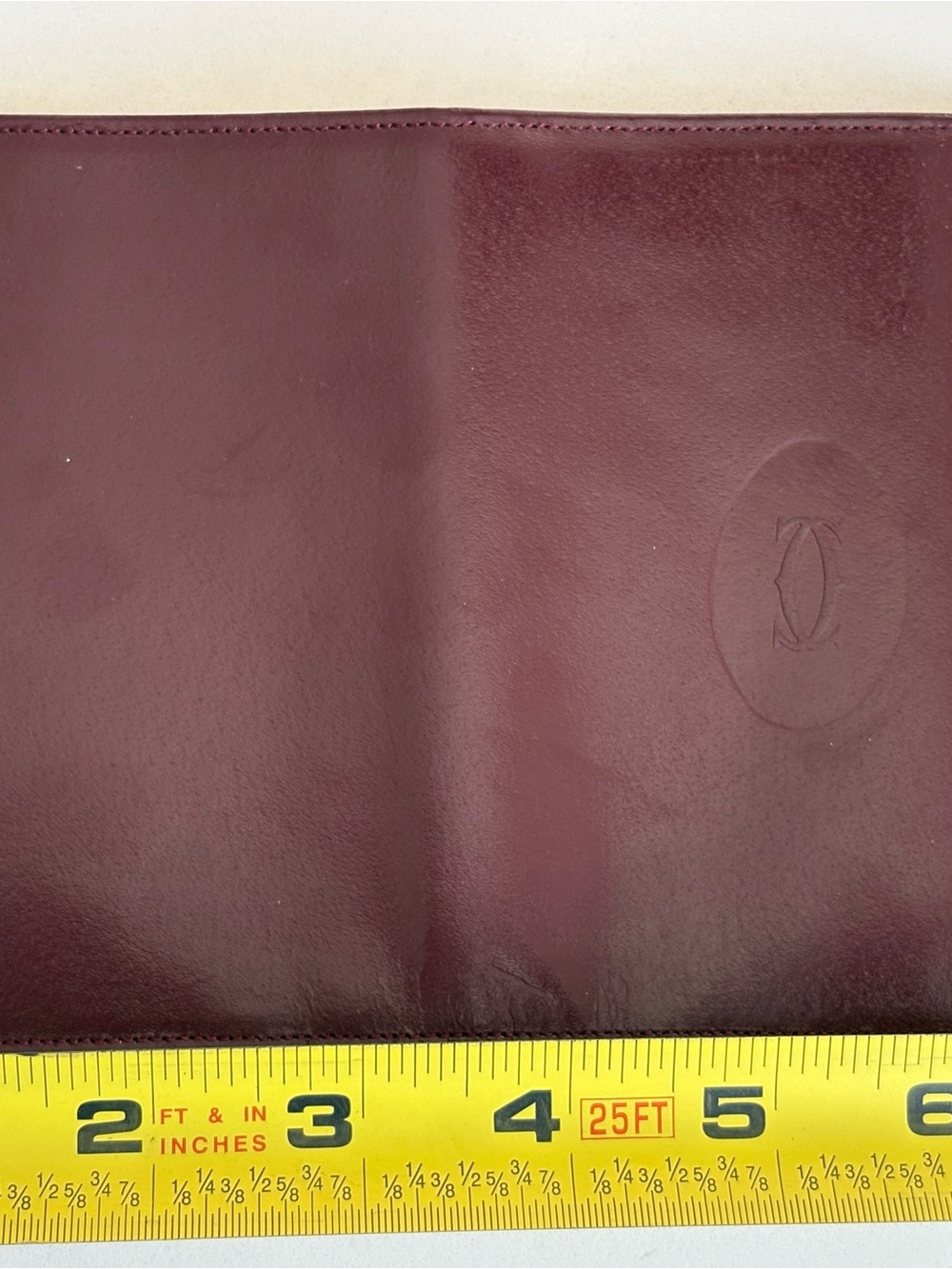 Cartier Wallet Bordeaux Leather - Picture 8 of 10